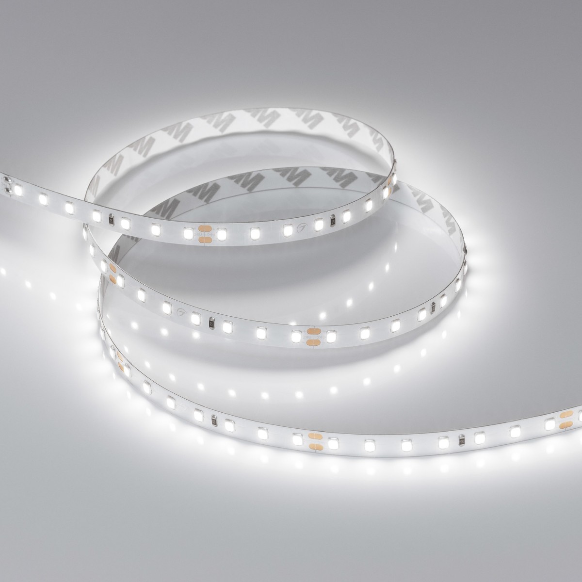 Светодиодная лента Arlight 10W/m 98LED/m 2835 White6000 8mm 24V 5M IP20 040005