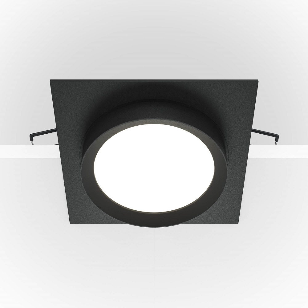 Встраиваемый светильник Maytoni Hoop DL086-GX53-SQ-B