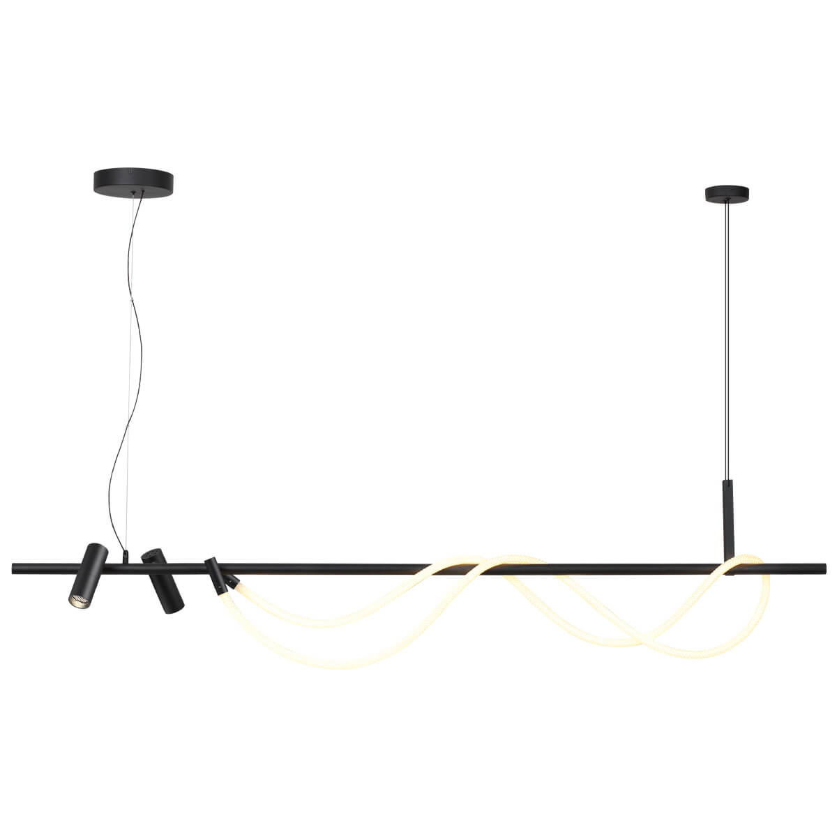 Подвесной светодиодный светильник Odeon Light Corda 4391/40L