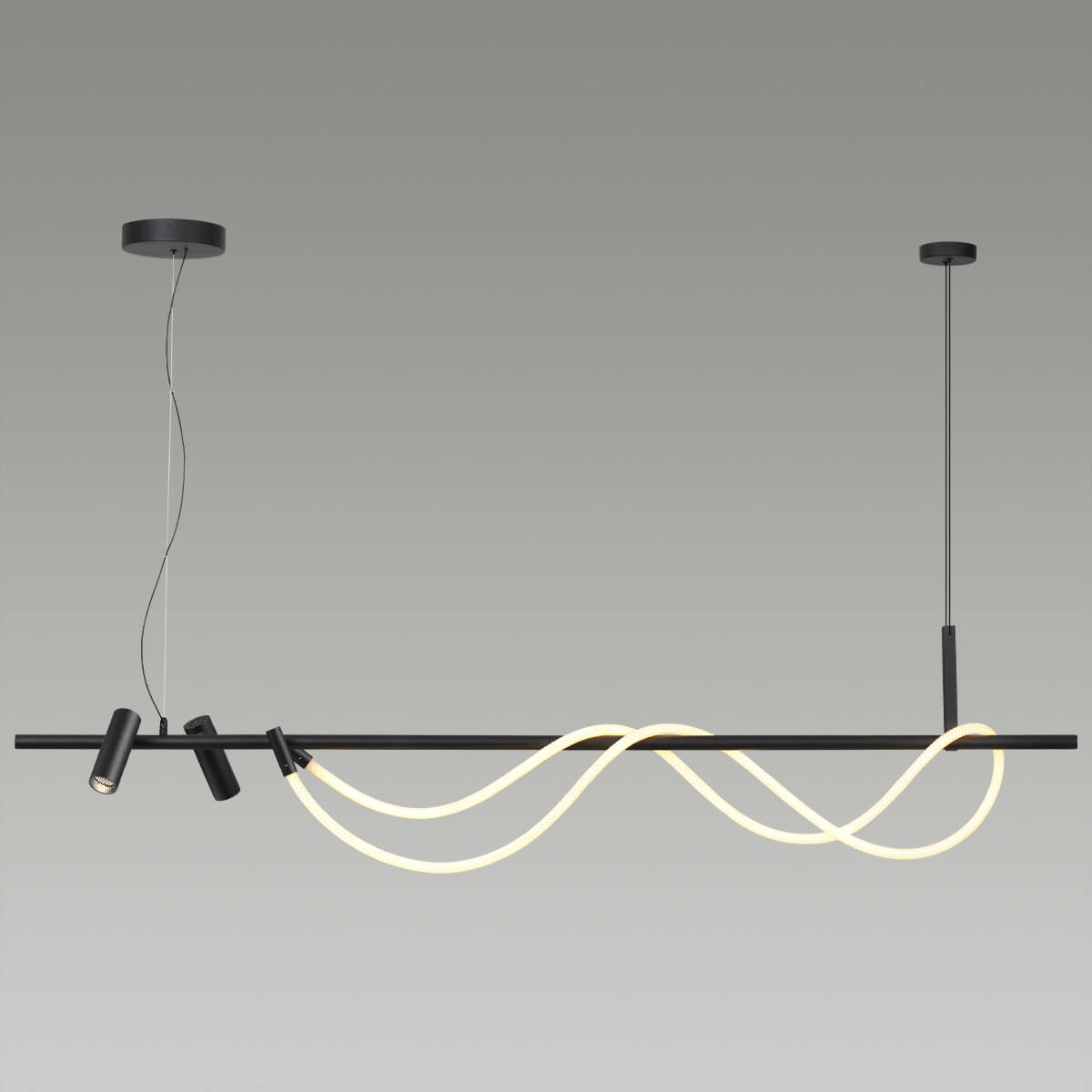 Подвесной светодиодный светильник Odeon Light Corda 4391/40L