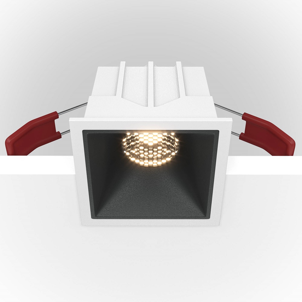 Встраиваемый светильник Maytoni Alfa LED DL043-01-10W4K-SQ-WB