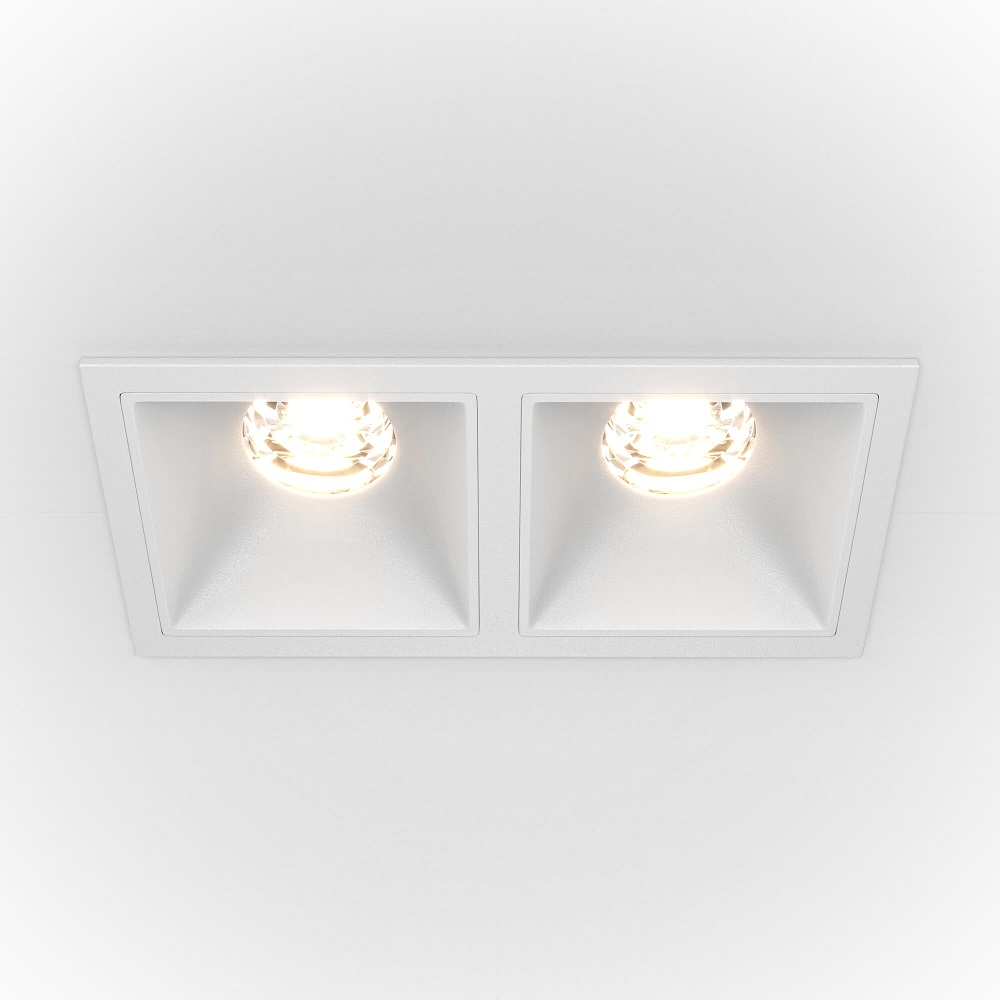 Встраиваемый светильник Maytoni Alfa LED DL043-02-10W4K-SQ-W