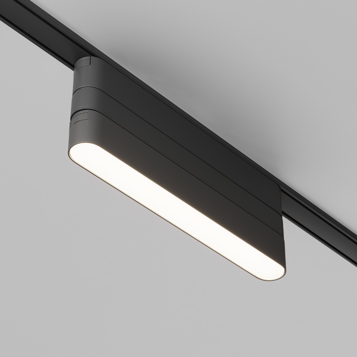 Адаптер к трековому светильнику Maytoni Radity L222mm черный TRA084FC-11LB