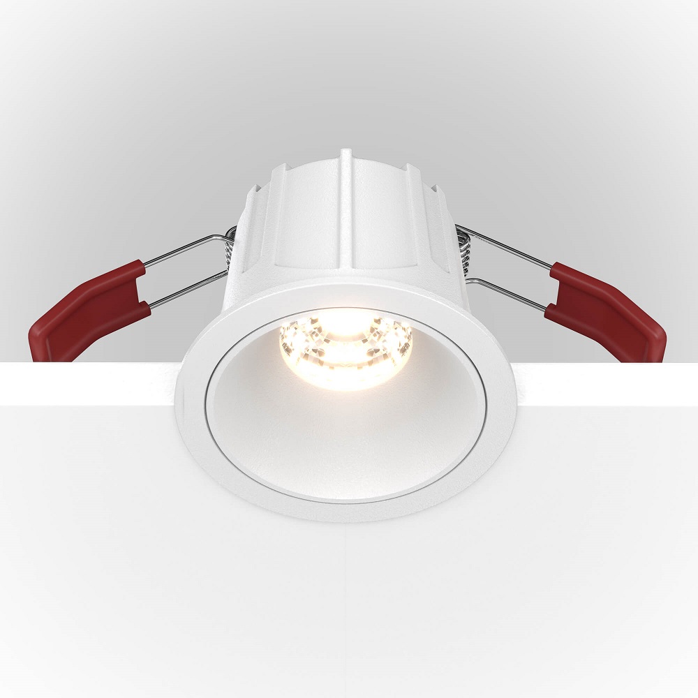 Встраиваемый светильник Maytoni Alfa LED DL043-01-10W4K-RD-W