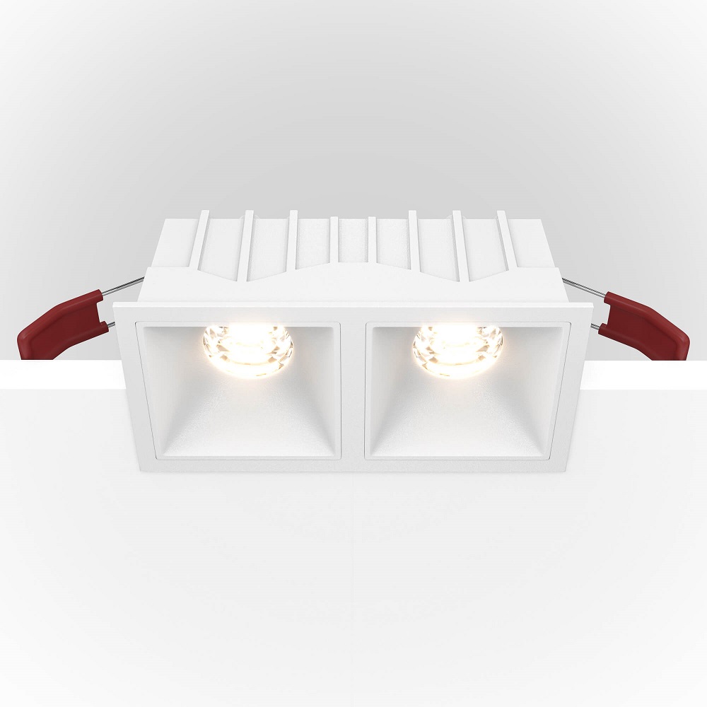 Встраиваемый светильник Maytoni Alfa LED DL043-02-10W4K-SQ-W