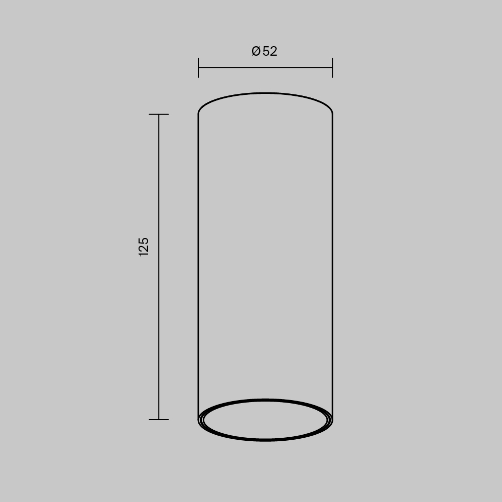 Накладной светильник Maytoni Focus LED C056CL-L12W3K-W-W