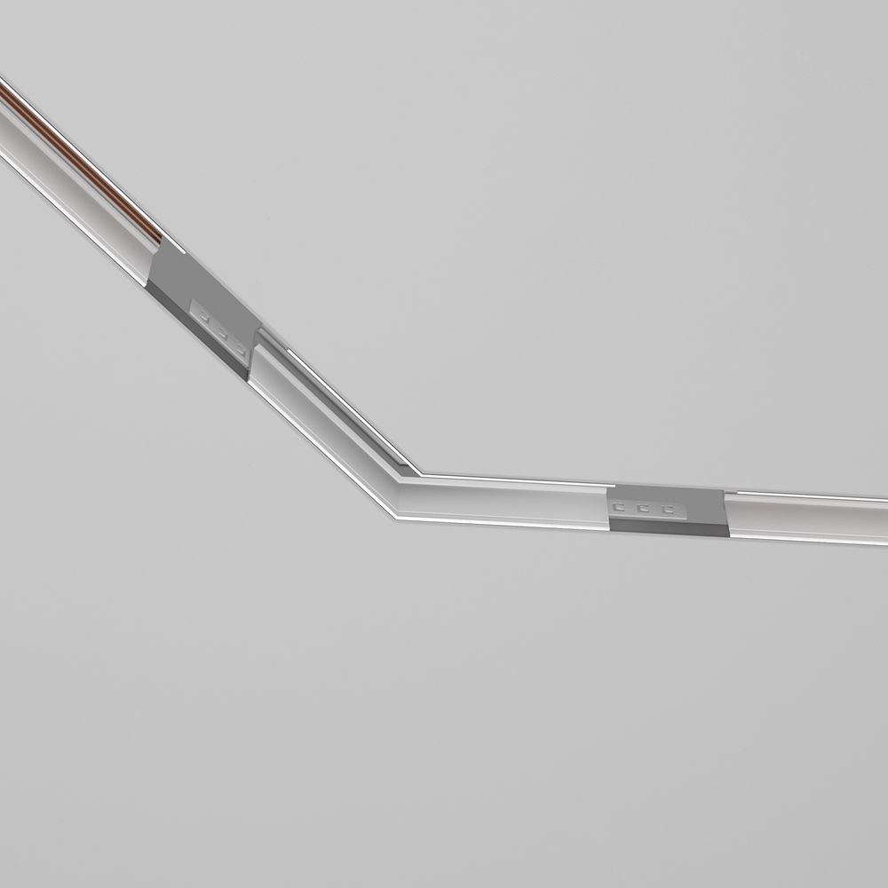 Коннектор угловой 135 встраиваемый Maytoni Technical Exility TRA034CLO-42W