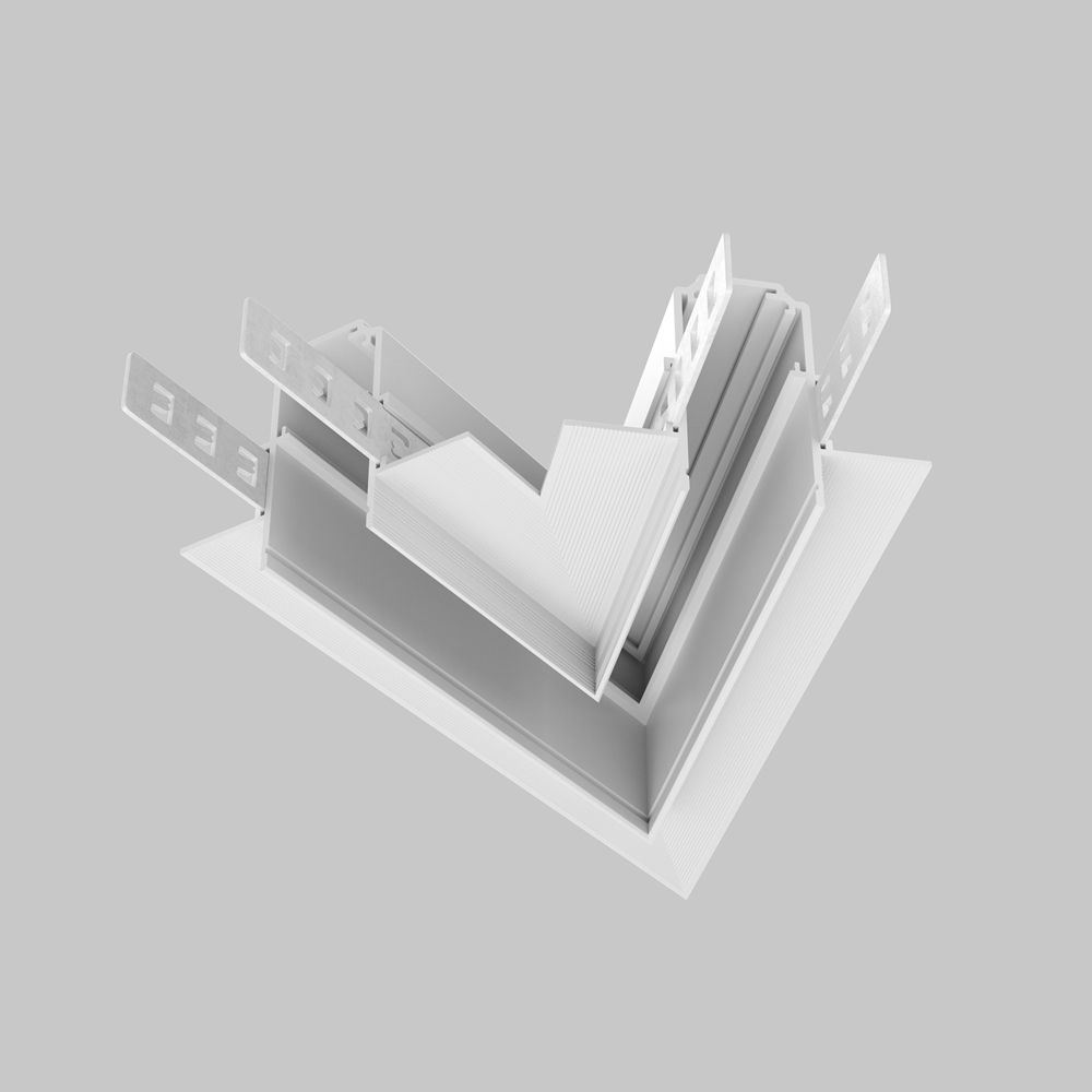 Коннектор угловой 45 встраиваемый Maytoni Technical Exility TRA034CLS-42W