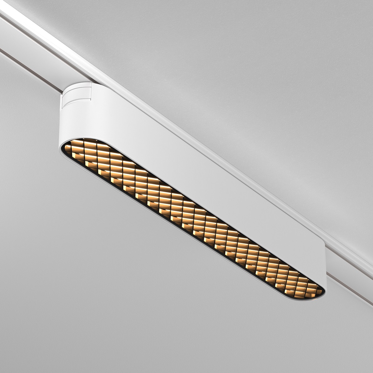Трековый светильник Maytoni Radity Basis Grid 3000K 12Вт 120 TR084-1-12W3K-W