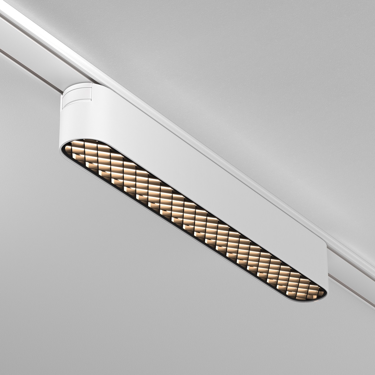 Трековый светильник Maytoni Radity Basis Grid 4000K 12Вт 120 TR084-1-12W4K-W