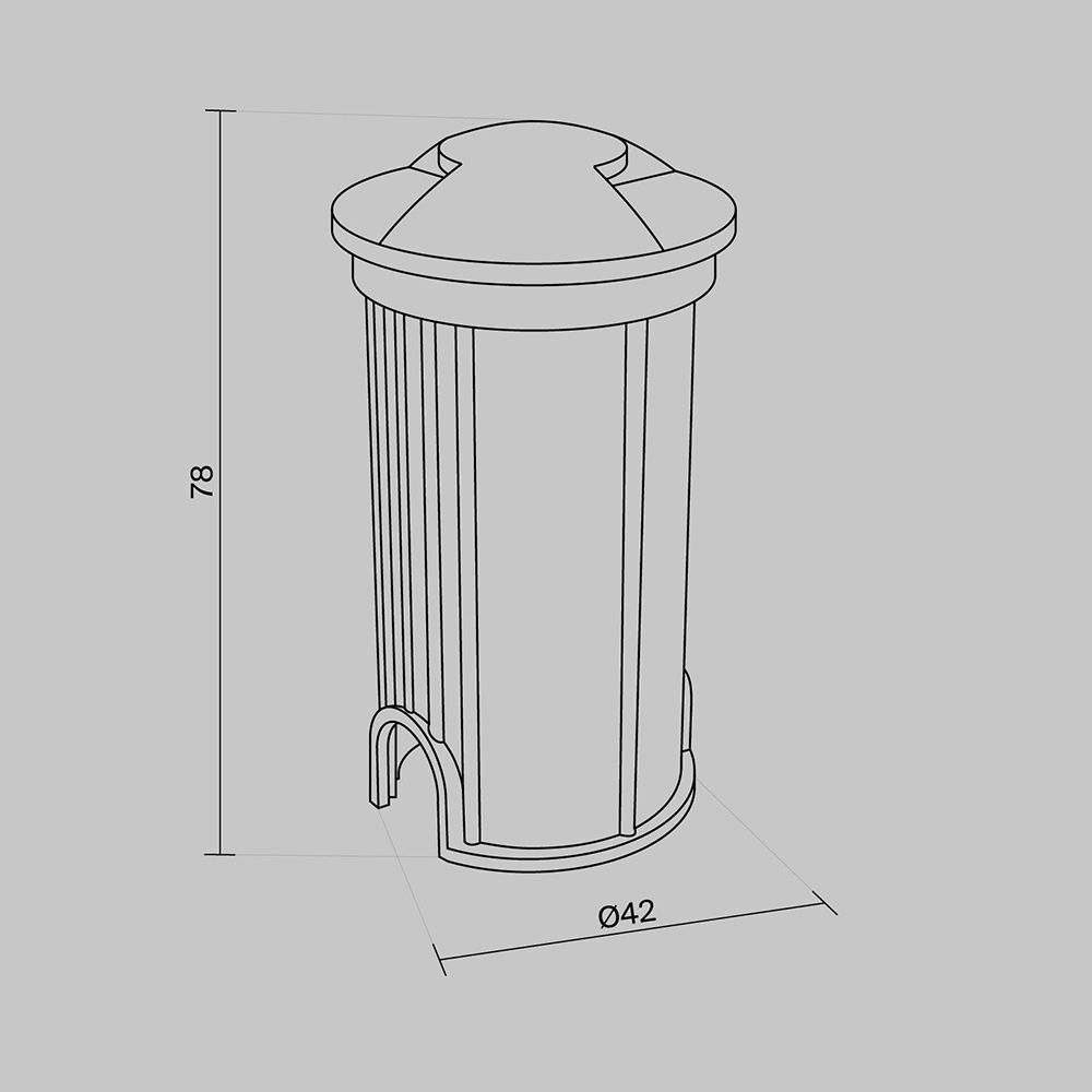 Подсветка для лестниц Maytoni Flash O044DL-L1S3K