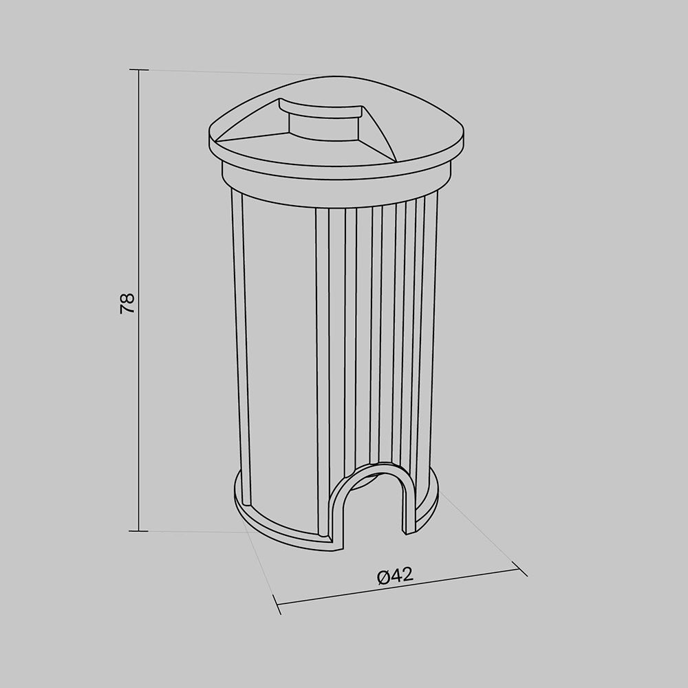 Подсветка для лестниц Maytoni Flash O044DL-L1S3K1