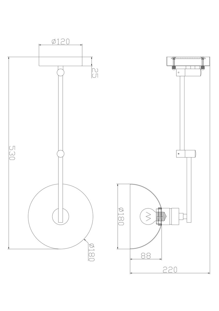 Бра Freya Cover FR5290WL-01B