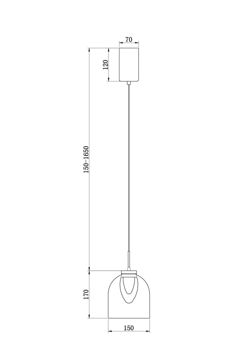 Подвесной светильник Freya Fume FR5399PL-L4BS1