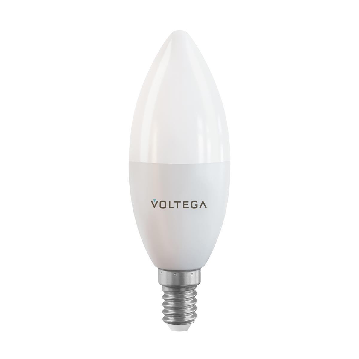 Светодиодная лампа Voltega Candle Wi-Fi E14 5W 2700K-6500K MIX DIM матовая 2427