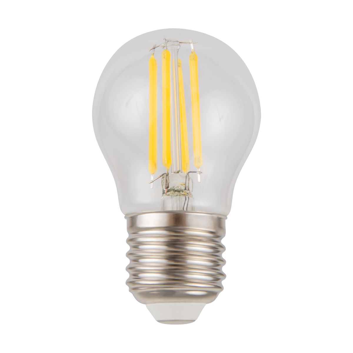 Светодиодная лампа Voltega Crystal Globe E27 5W 2800K DIM прозрачная 8466