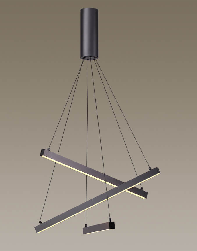 Подвесная светодиодная люстра Odeon Light Cometa 3860/39B