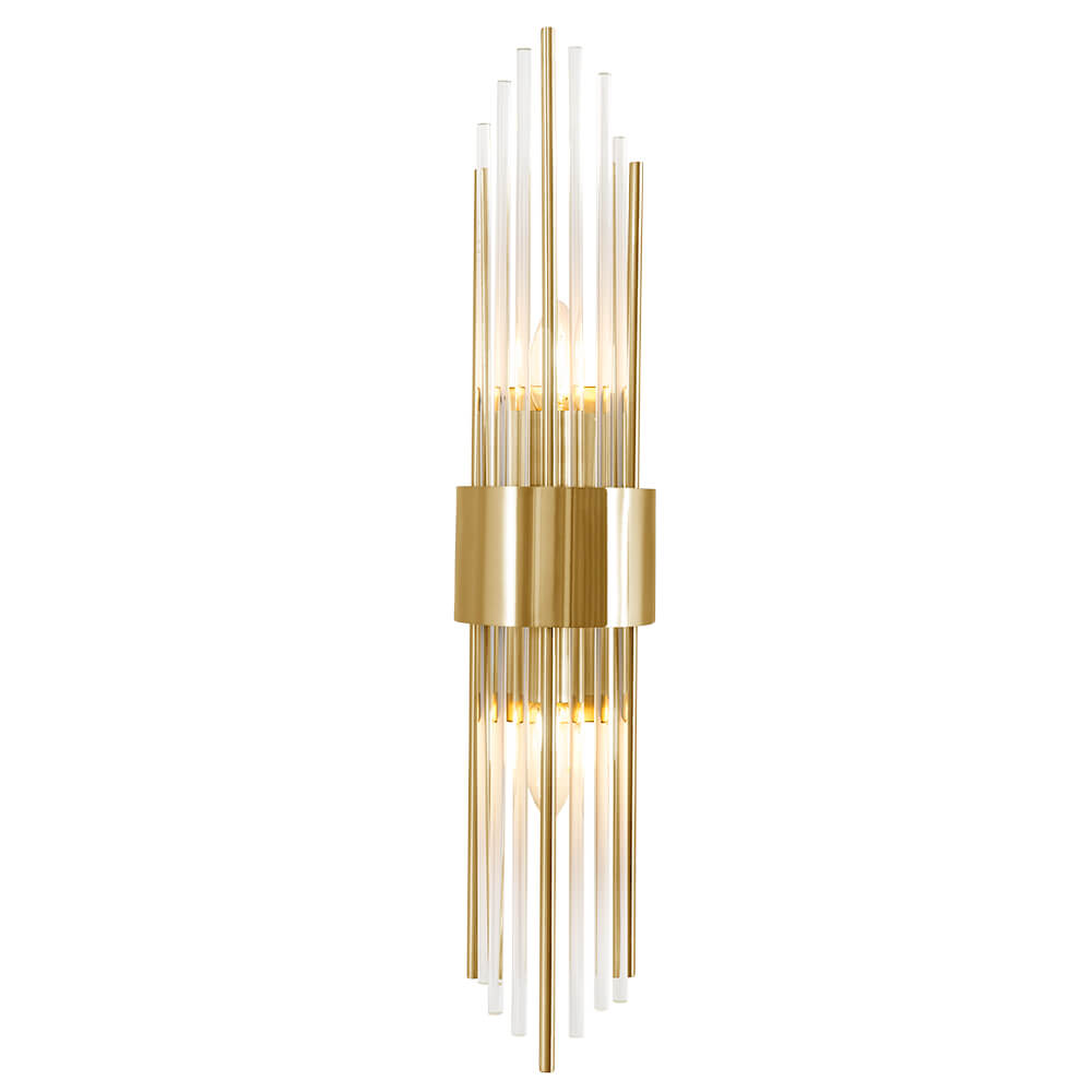 Бра Crystal Lux Atento AP2 Brass/Transparente