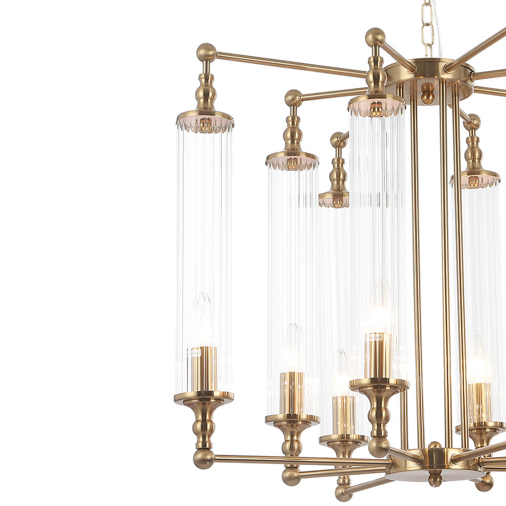 Подвесная люстра Crystal Lux Tomas SP8 D650 Brass