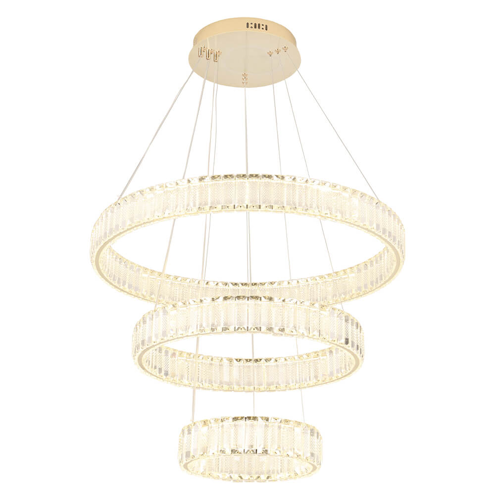 Подвесная люстра Crystal Lux Musika SP150W Led Gold