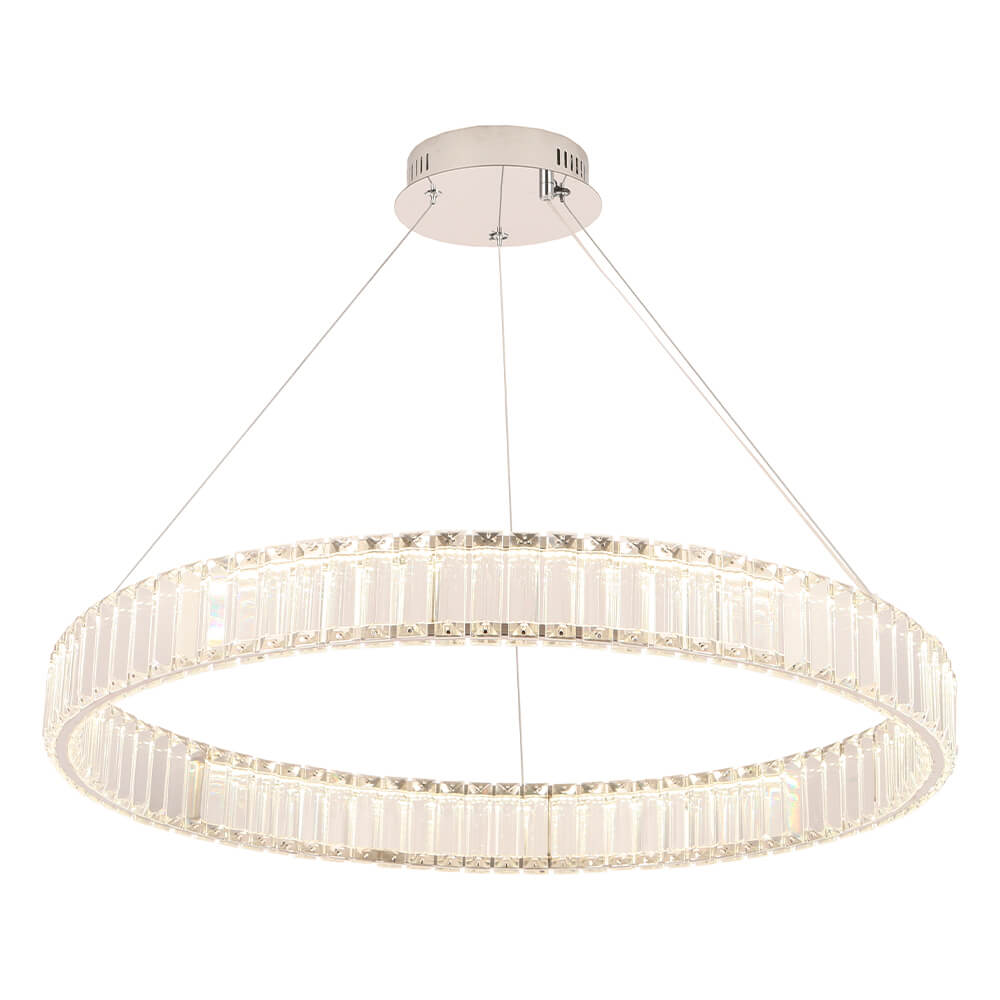 Подвесная люстра Crystal Lux Musika SP70W Led Chrome