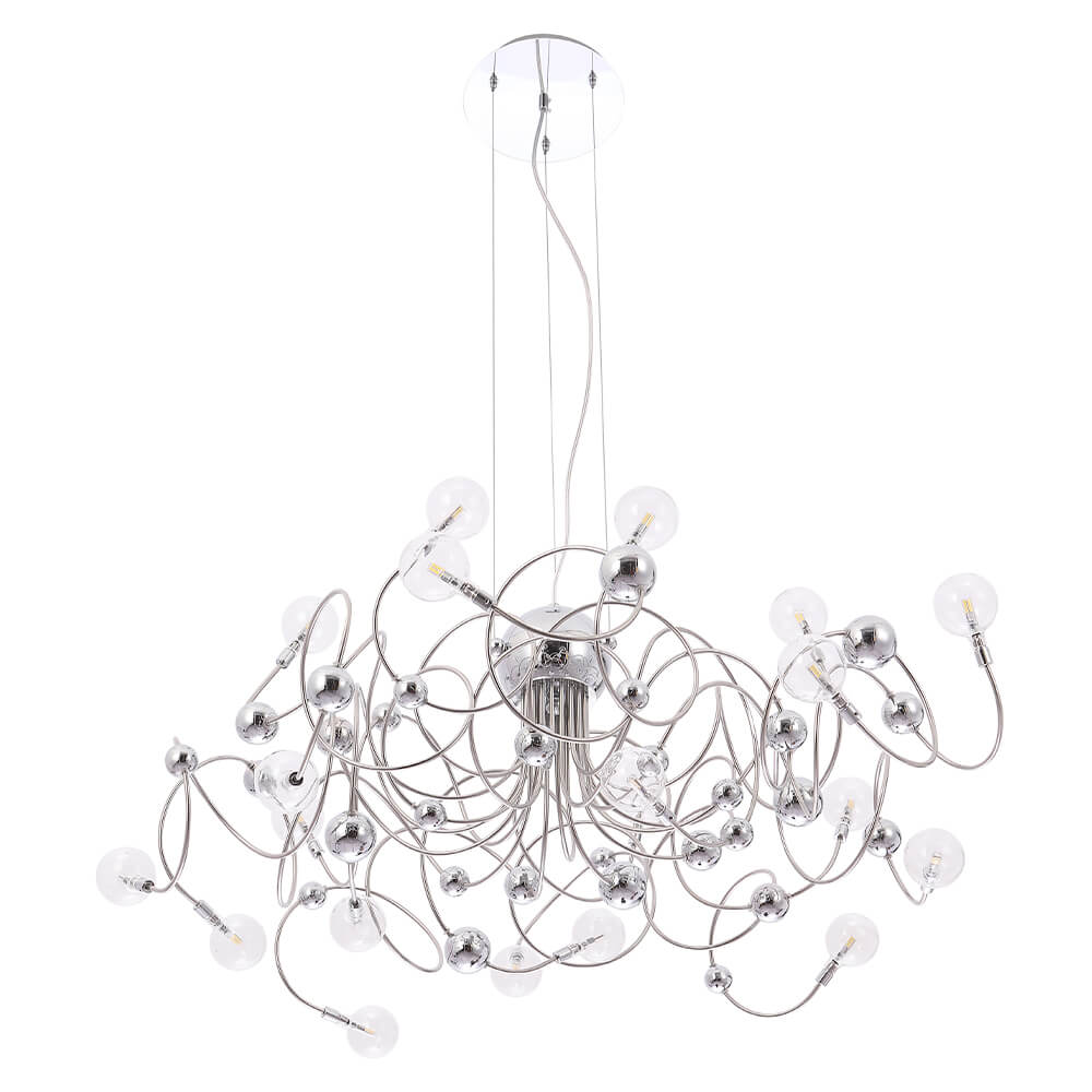 Подвесная люстра Crystal Lux Medusa SP20 Chrome