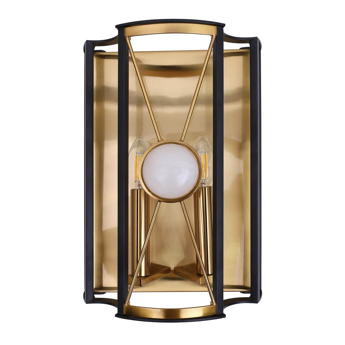 Бра Crystal Lux Tandem AP2 Gold