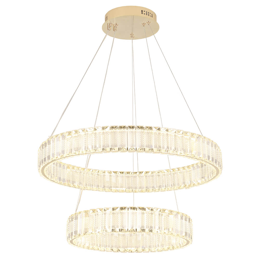 Подвесная люстра Crystal Lux Musika SP100W Led Gold