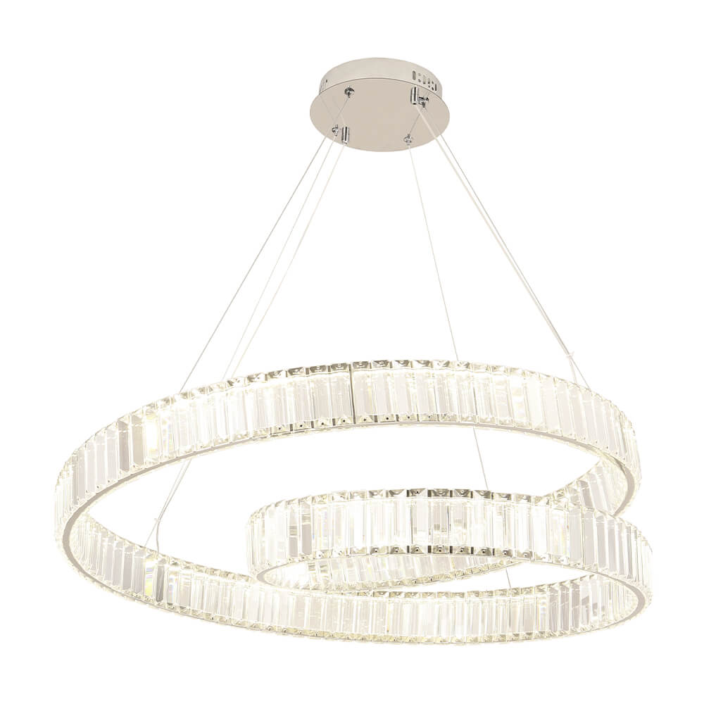 Подвесная люстра Crystal Lux Musika SP120W Led Chrome