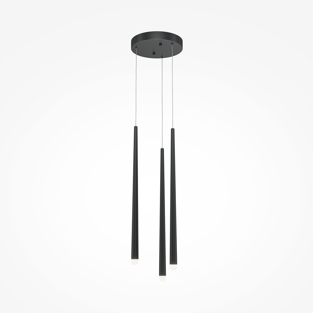 Подвесной светодиодный светильник Maytoni Cascade MOD132PL-L18BK