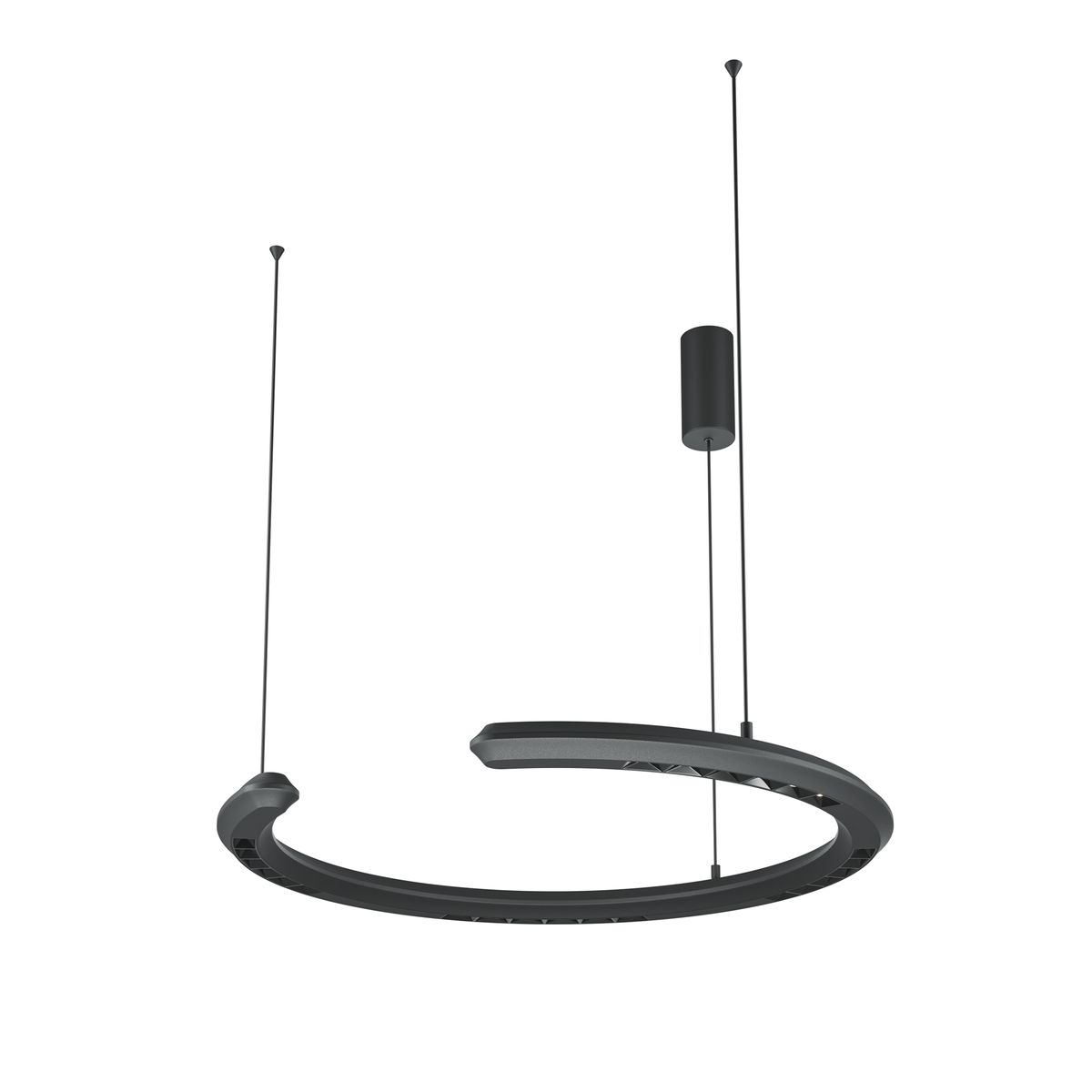 Подвесная светодиодная люстра Maytoni Motion MOD276PL-L20B3K