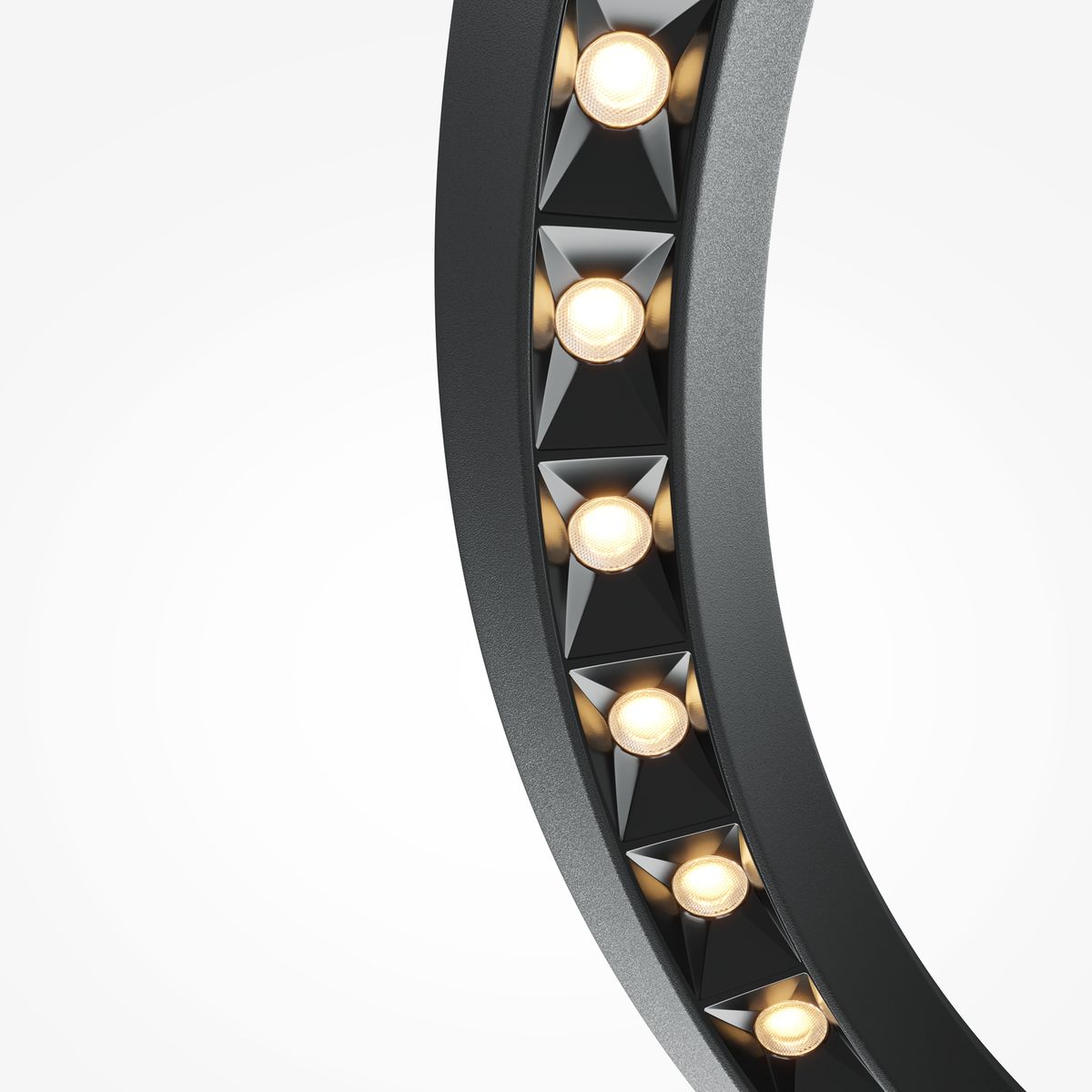 Подвесная светодиодная люстра Maytoni Motion MOD276PL-L20B3K