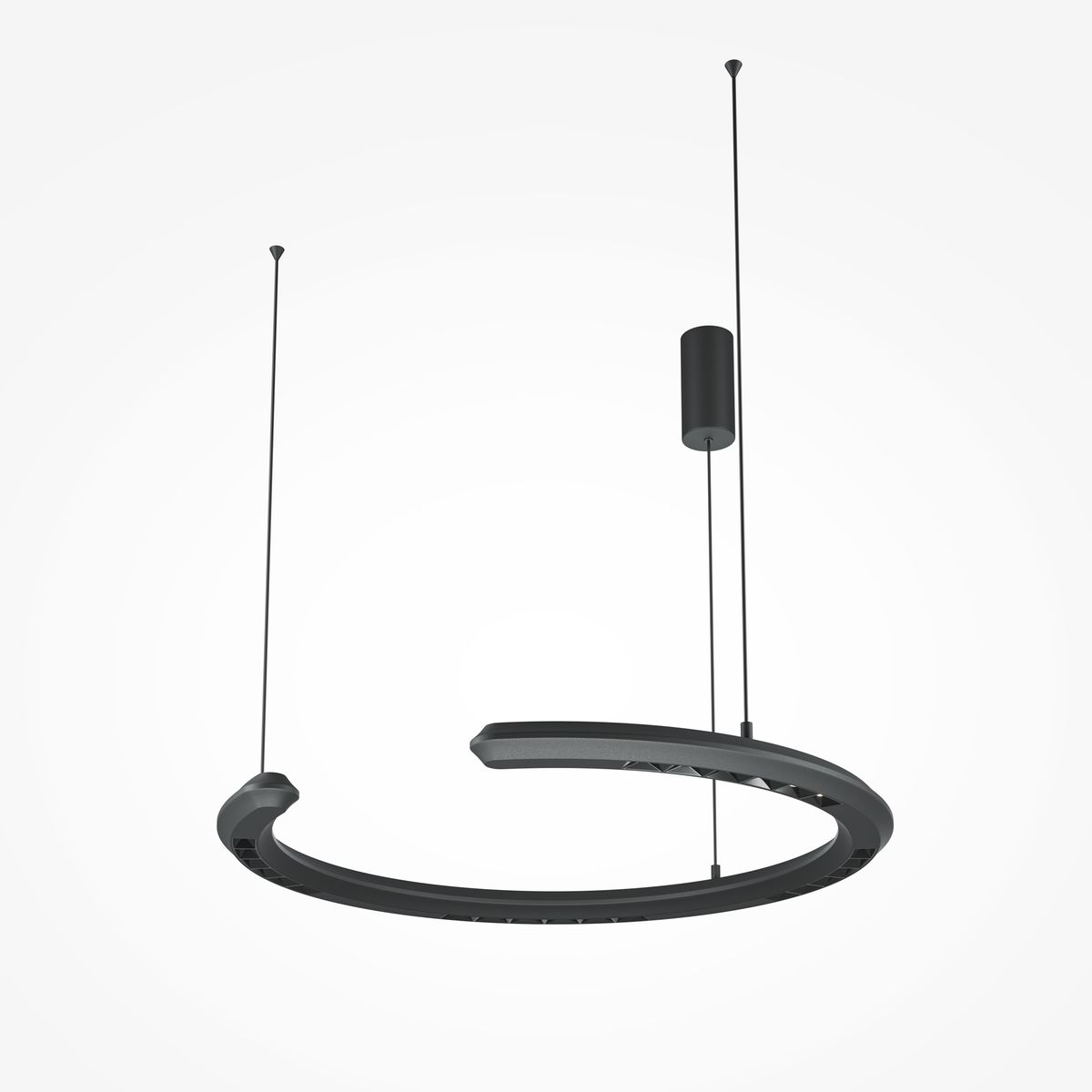 Подвесная светодиодная люстра Maytoni Motion MOD276PL-L20B3K