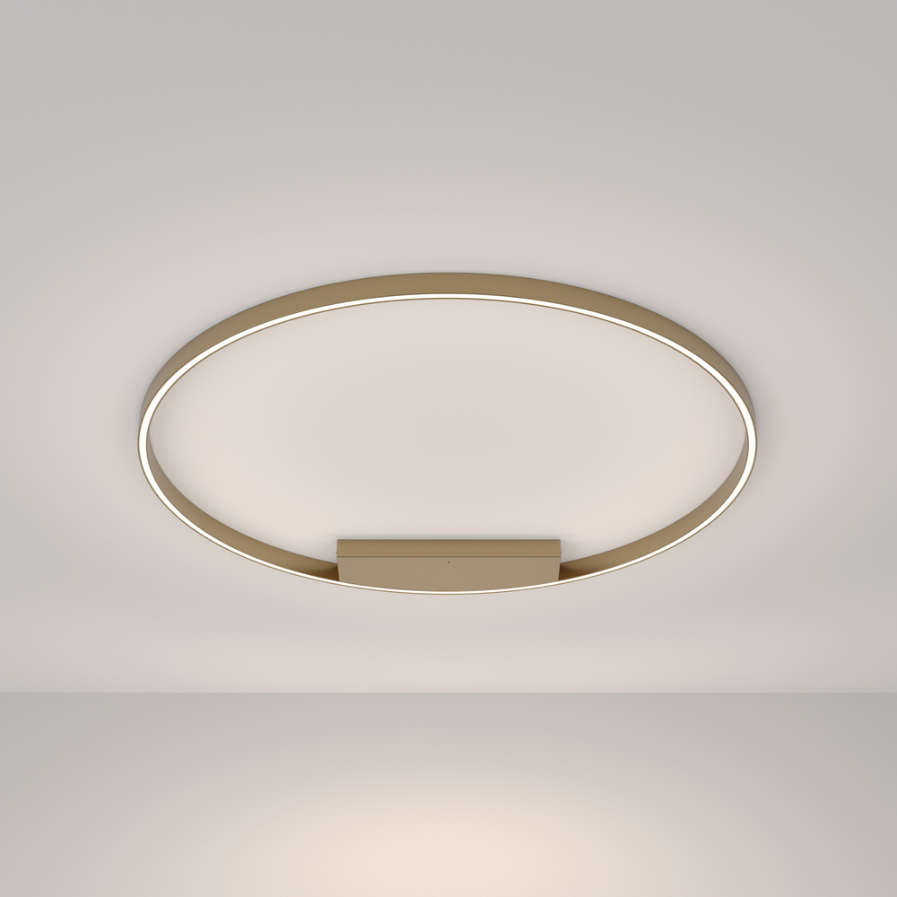 Потолочная светодиодная люстра Maytoni Rim MOD058CL-L65BSK