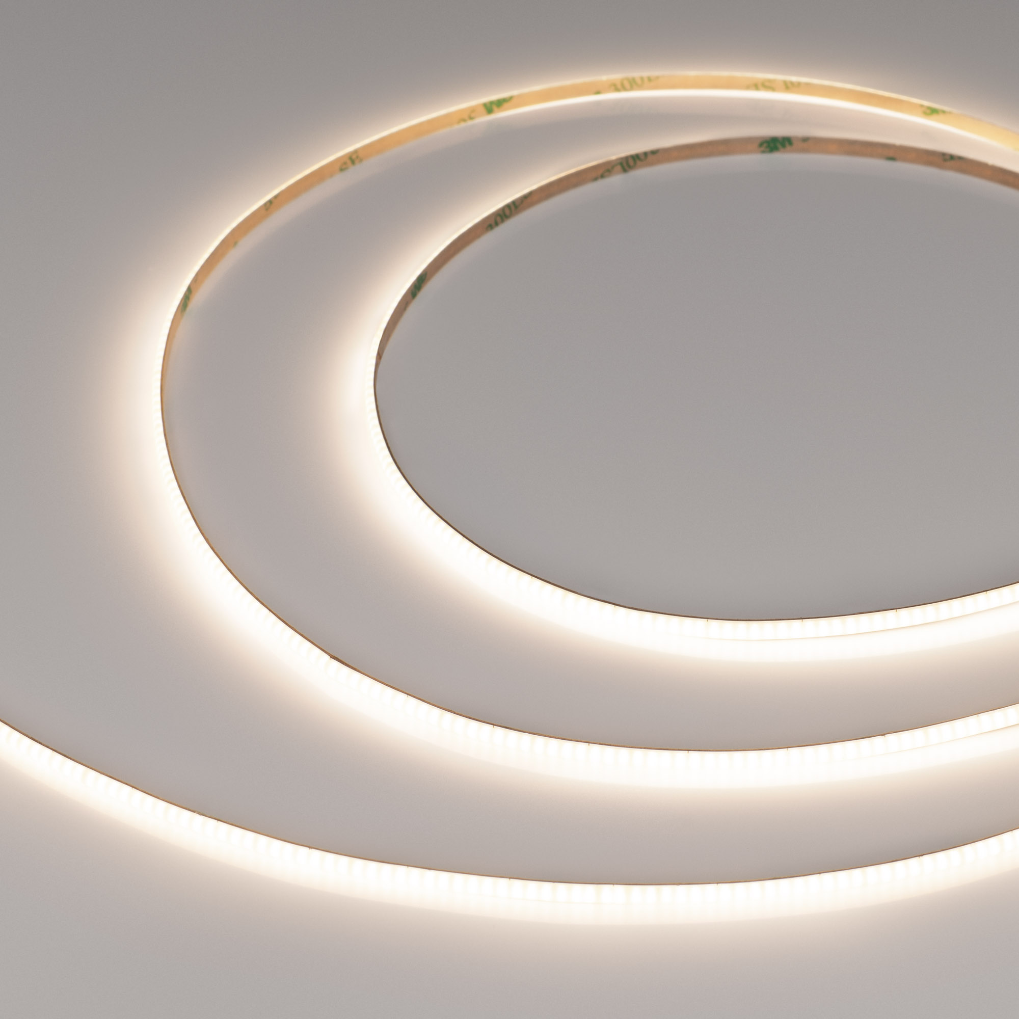 Светодиодная лента Arlight COB 10W/m X420 Warm2700 4mm 24V 5M IP20 узкая 038801
