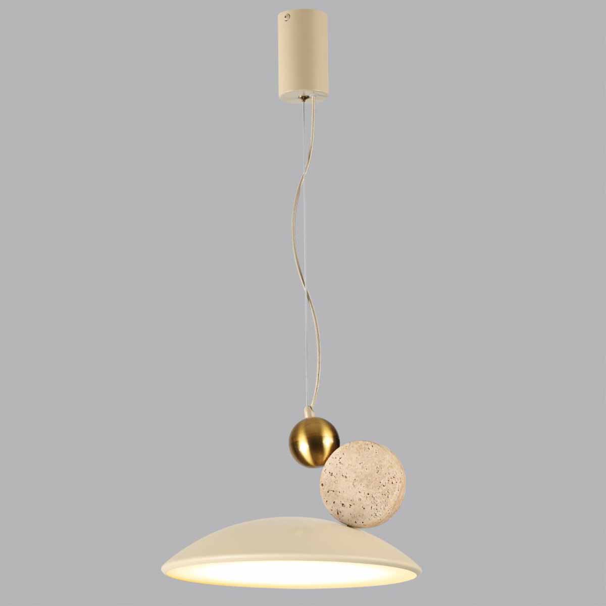 Подвесной светодиодный светильник Odeon Light Travertino 6625/20L
