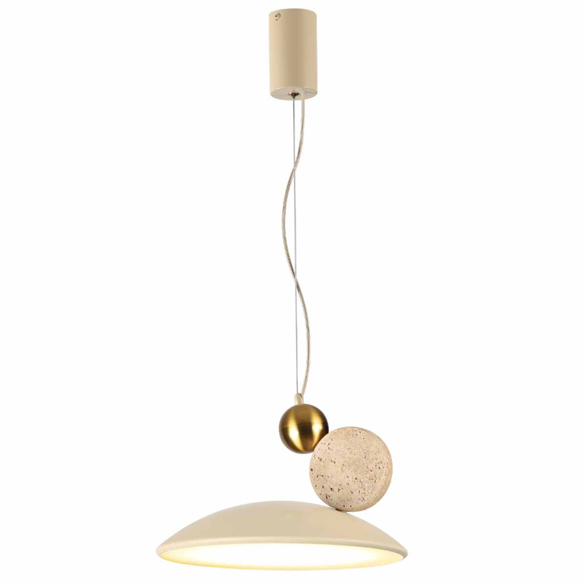Подвесной светодиодный светильник Odeon Light Travertino 6625/20L