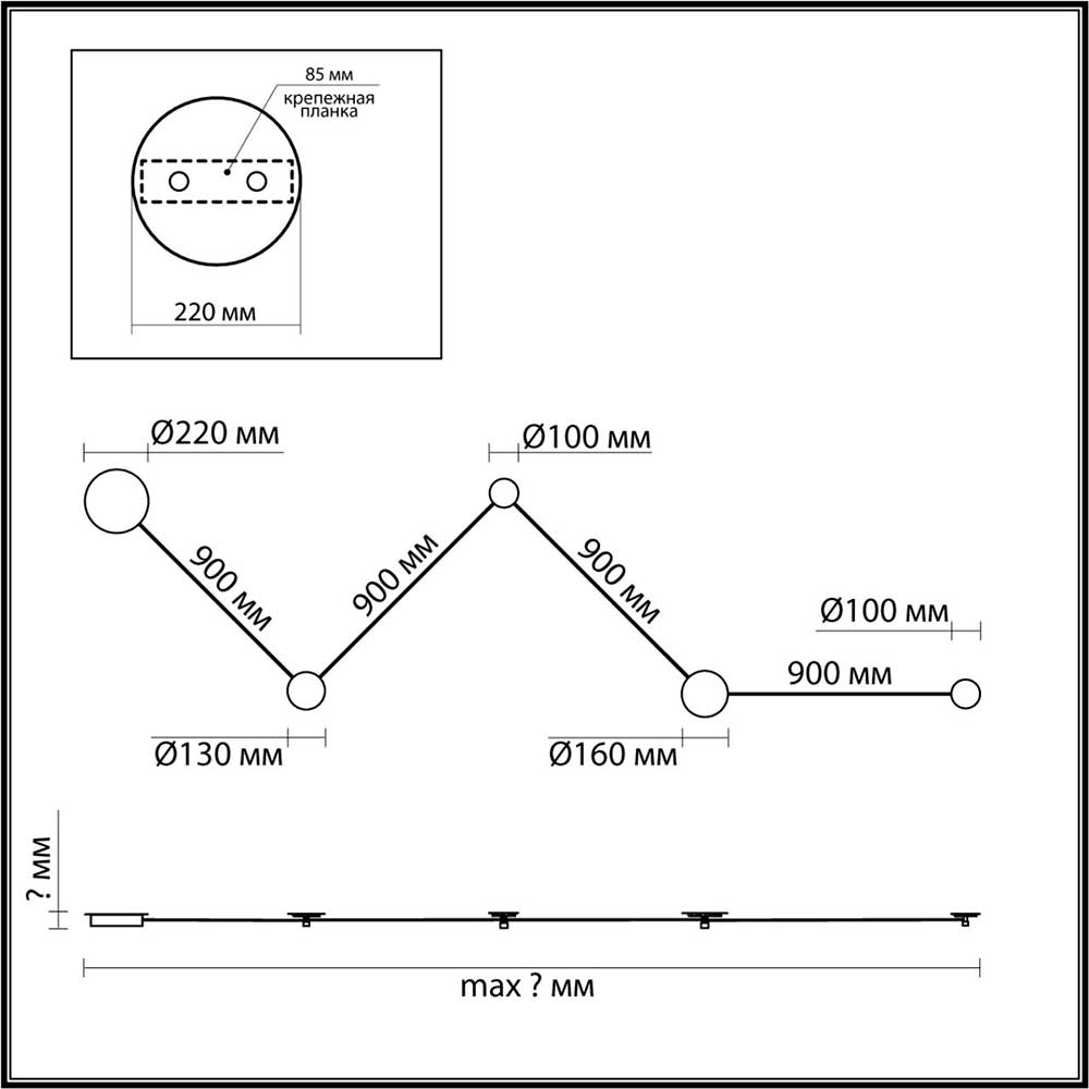 Настенный светодиодный светильник Odeon Light Travertino 6625/25WL