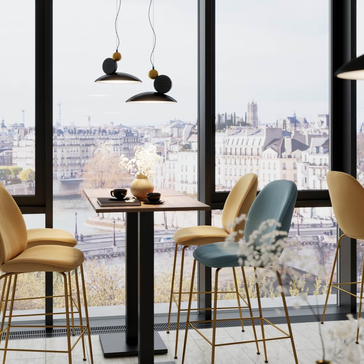 Подвесной светодиодный светильник Odeon Light Travertino 6626/20L
