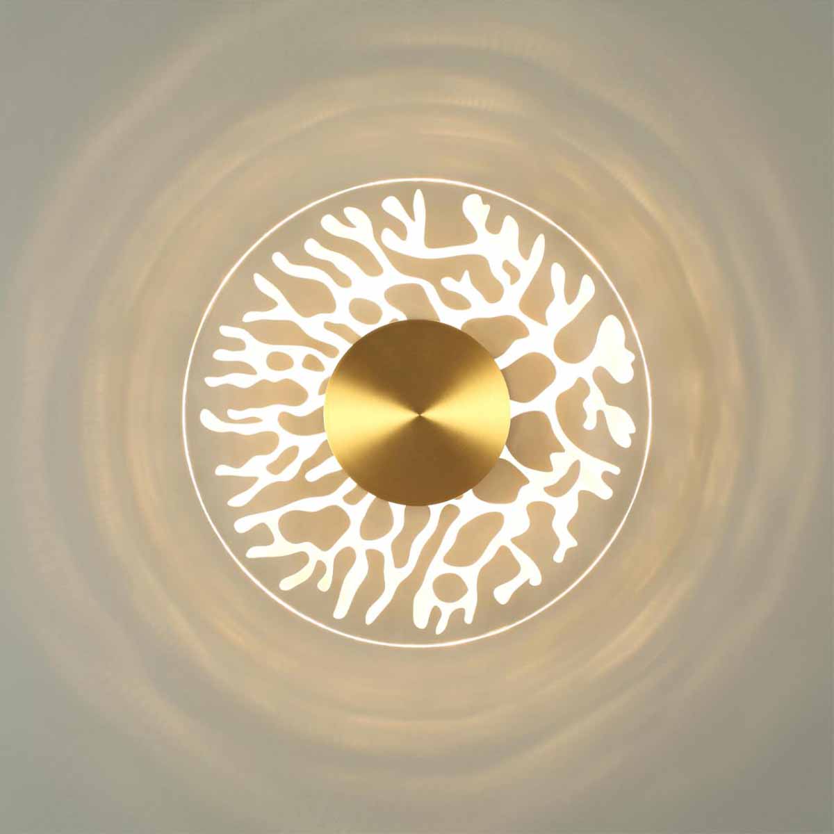 Настенный светодиодный светильник Odeon Light Solaris 6627/9WL