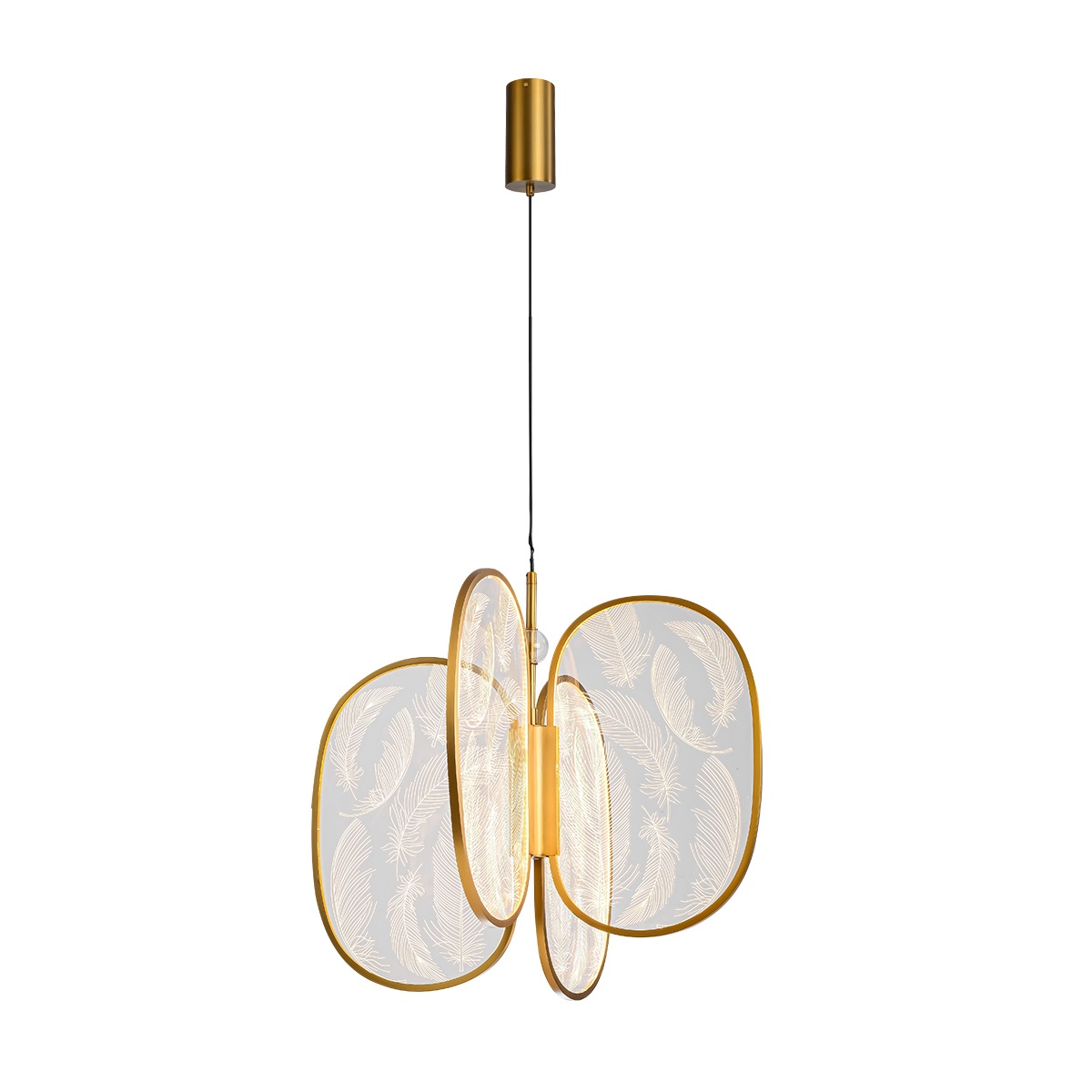 Подвесной светодиодный светильник Odeon Light Exclusive Piuma 6664/53L