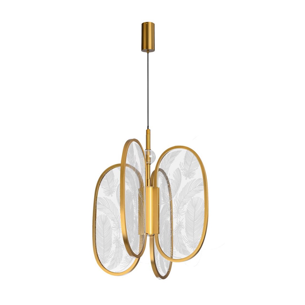 Подвесной светодиодный светильник Odeon Light Exclusive Piuma 6664/38L