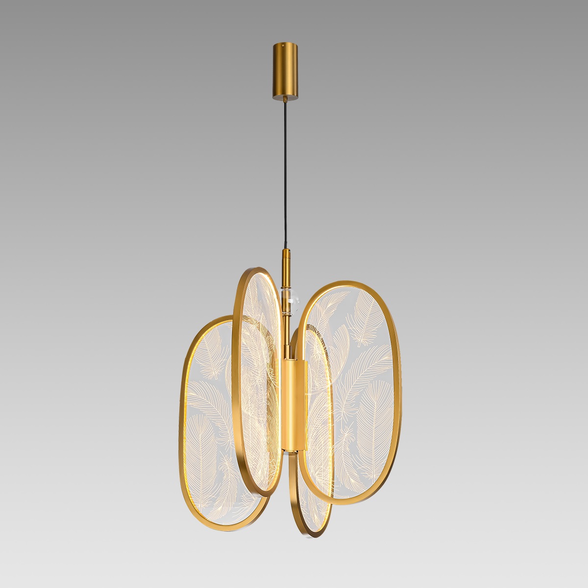 Подвесной светодиодный светильник Odeon Light Exclusive Piuma 6664/38L