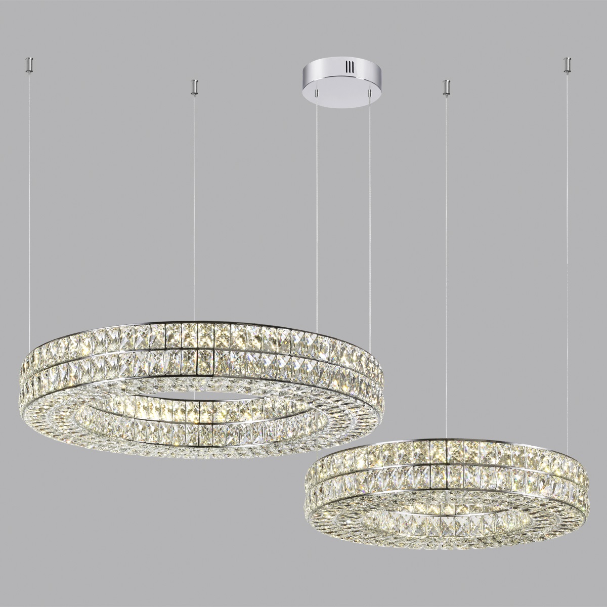 Потолочная база для 2-х колец Odeon Light Panta 4927/2R