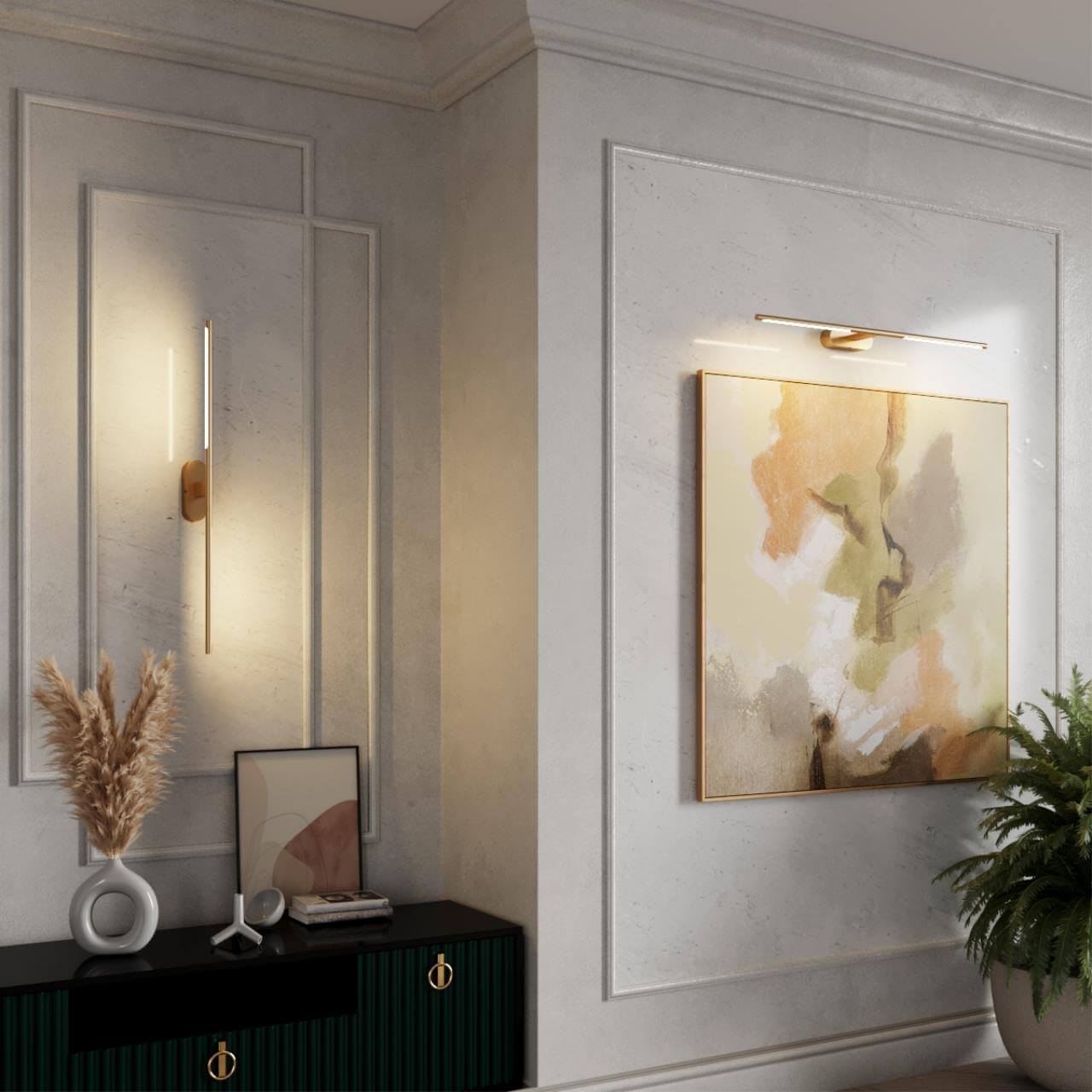 Подсветка для картин Odeon Light Aledo 6635/7WL