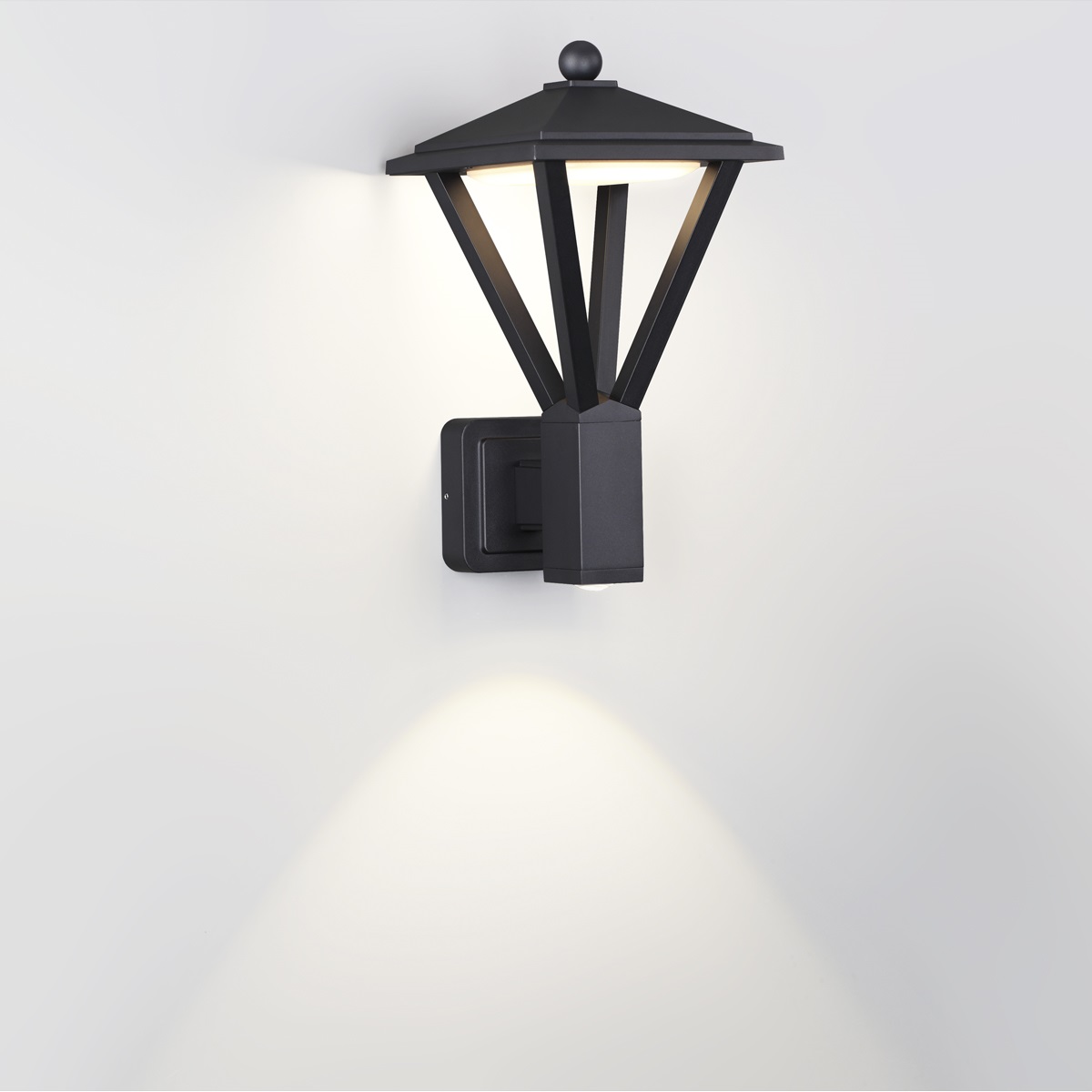 Уличный настенный светодиодный светильник Odeon Light Bearitz 6655/15WL