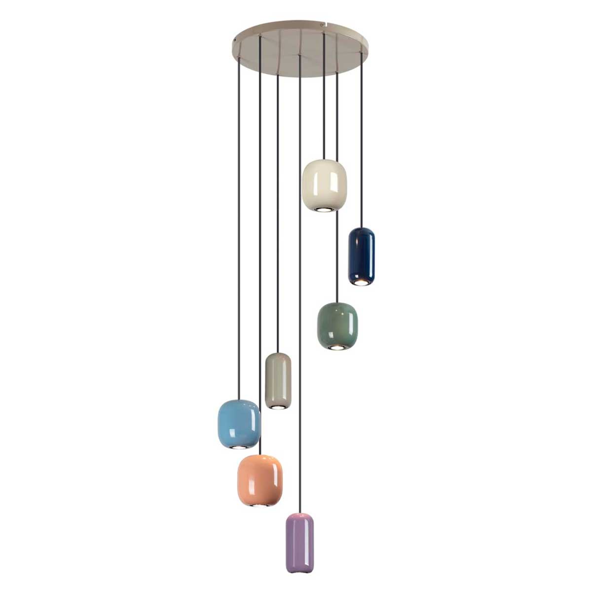 Подвесная люстра Odeon Light Ovali 5053/7