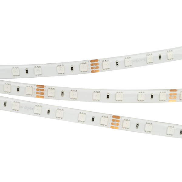 Светодиодная лента Arlight 14,4W/m 60LED/m 5060 RGB 10mm 24V 5M IP65 014794(2)