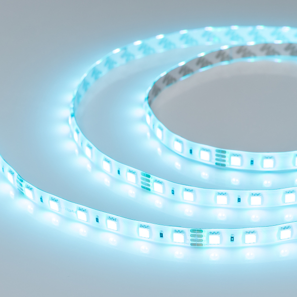 Светодиодная лента Arlight 14,4W/m 60LED/m 5060 RGB 10mm 24V 5M IP65 014794(2)