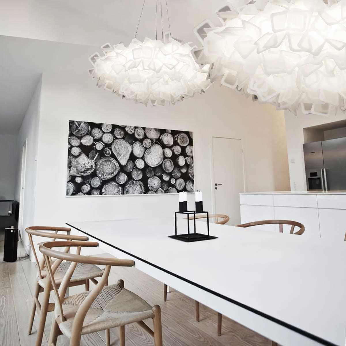 Подвесная светодиодная люстра Loft IT Clizia 10231/530 White